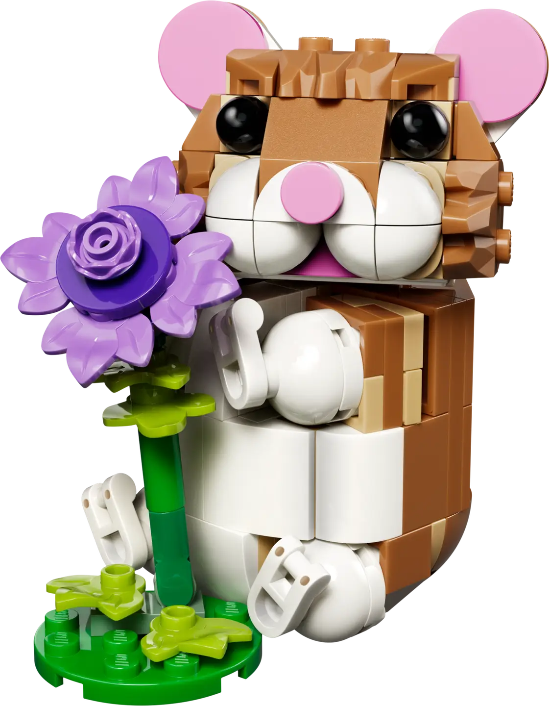 LEGO® | Creator: Cute Hamster with a Flower (31376)