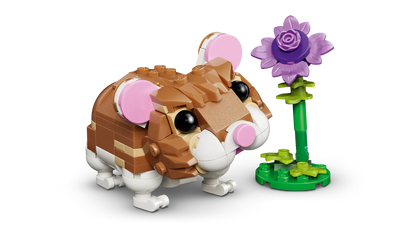 LEGO® | Creator: Cute Hamster with a Flower (31376)