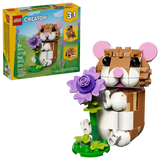 LEGO® | Creator: Cute Hamster with a Flower (31376)