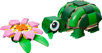 LEGO® | Creator: Turtle with a Water Lily Flower (31377)