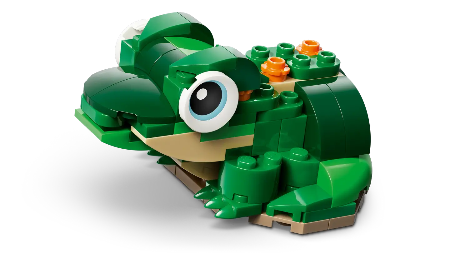 LEGO® | Creator: Turtle with a Water Lily Flower (31377)