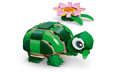 LEGO® | Creator: Turtle with a Water Lily Flower (31377)