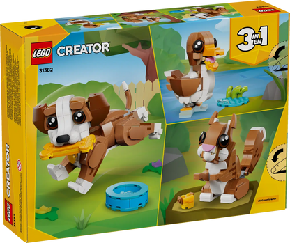 LEGO® | Creator: Cute Animals – Playful Puppy Dog (31382)