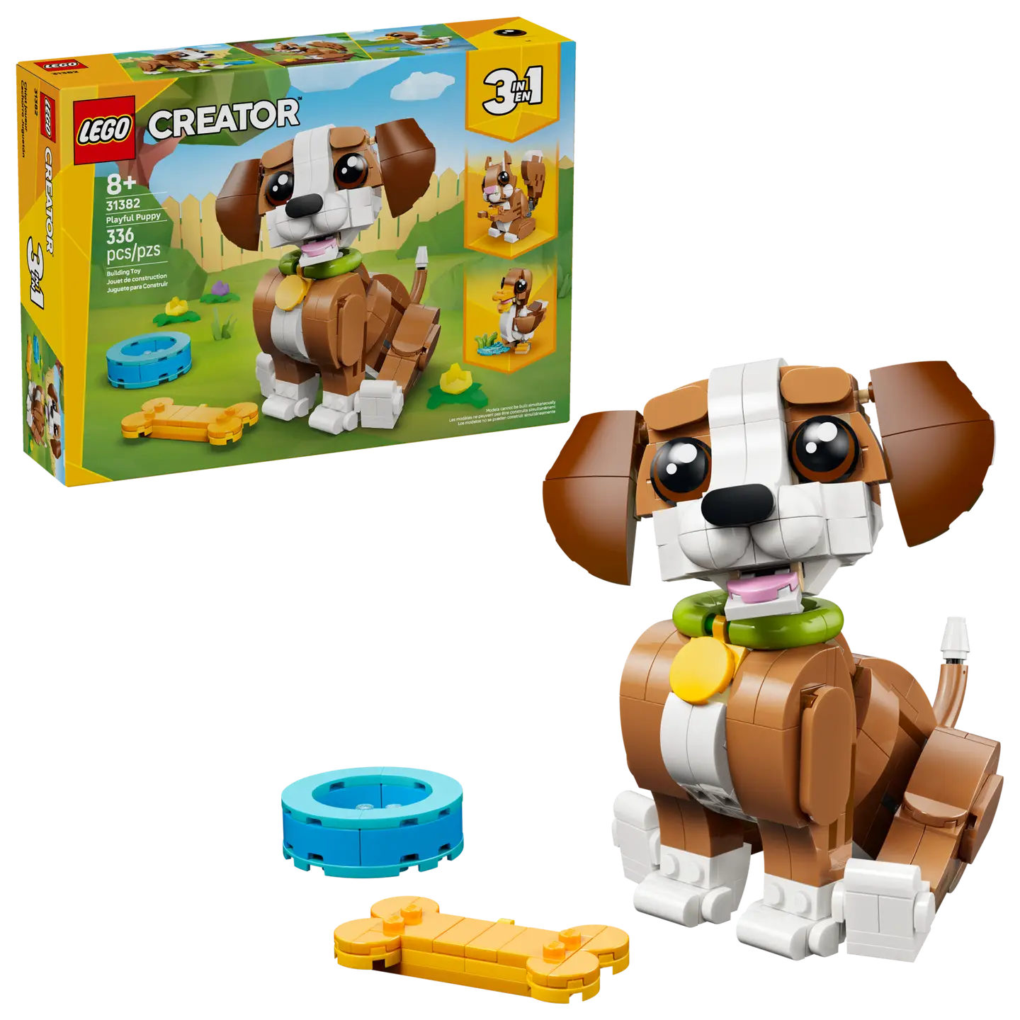 LEGO® | Creator: Cute Animals – Playful Puppy Dog (31382)