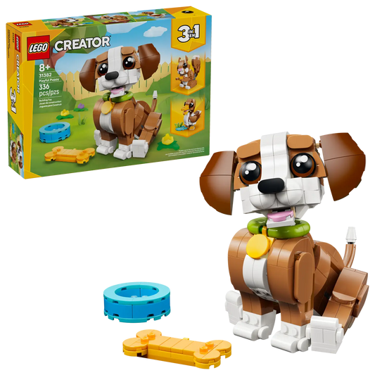 LEGO® | Creator: Cute Animals – Playful Puppy Dog (31382)