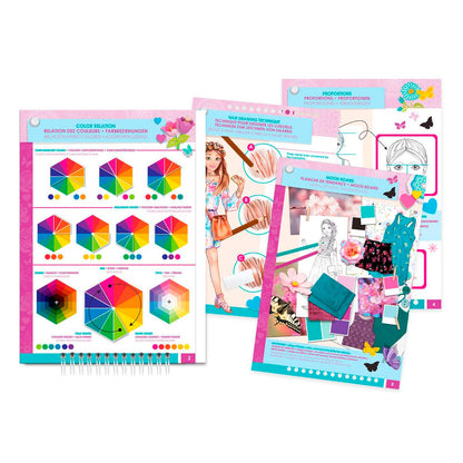 Fashion Design Sketchbook Blooming Creativity
