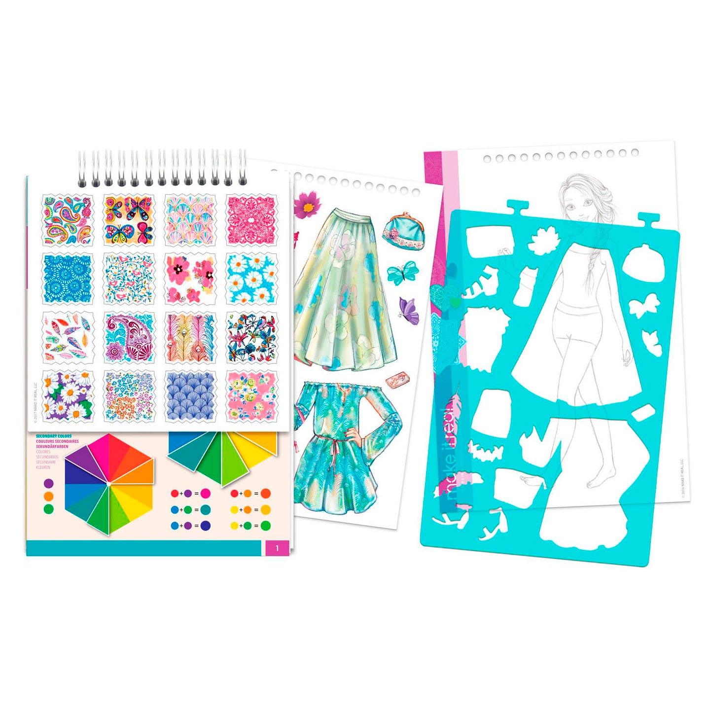 Fashion Design Sketchbook Blooming Creativity