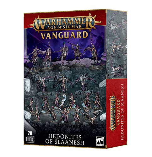 Warhammer Age of Sigmar Vanguard Hedonites of Slaanesh box art
