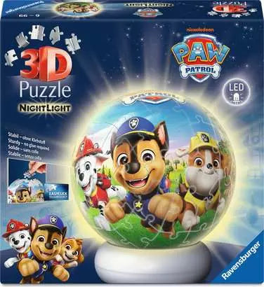 Ravensburger Paw Patrol Nightlight 72 Piece 3D Puzzle