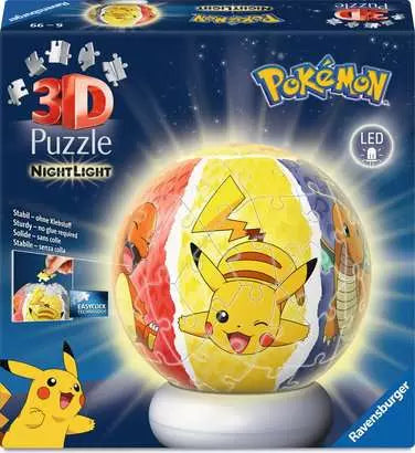 Ravensburger Pokémon Nightlight 72 Piece 3D Puzzle