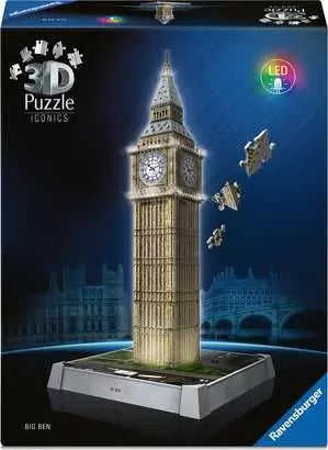 Ravensburger Big Ben with Light 216 Piece 3D Puzzle