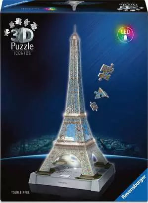 Ravensburger Eiffel Tower with Light 216 Piece 3D Puzzle