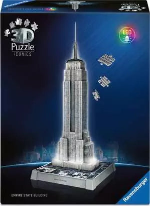 Ravensburger Empire State Building with Light 216 Piece 3D Puzzle