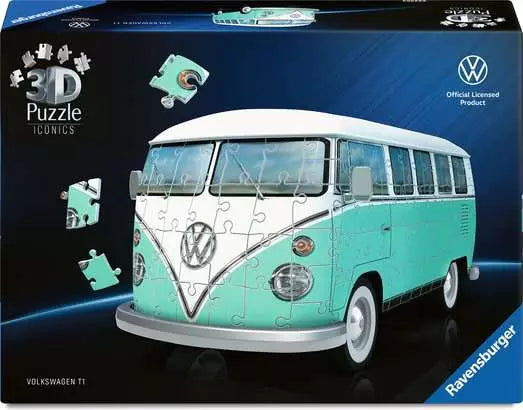 Ravensburger Volkswagen T1 162 Piece 3D Puzzle