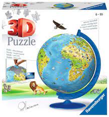 World Globe 180pcs 3D Jigsaw Puzzle