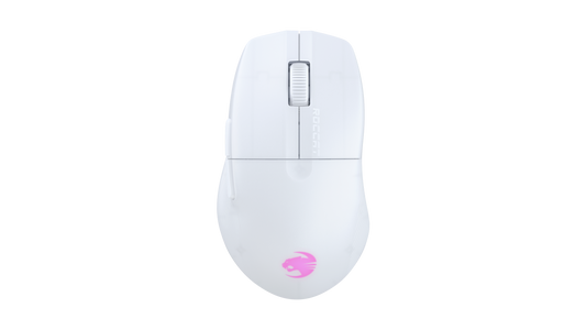 ROCCAT Pure Air Arctic White gaming mouse with USB-C cable