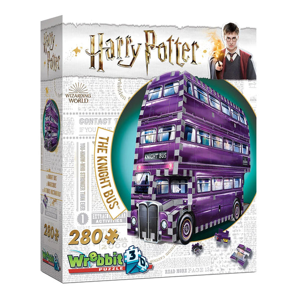 Wrebbit 3D Puzzle - Harry Potter The Knight Bus