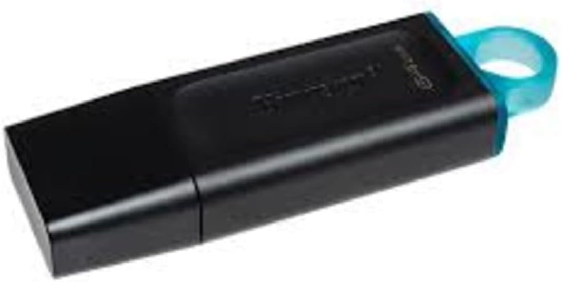 Kingston 64GB USB 3.2 DataTraveler Pen Drive, Black