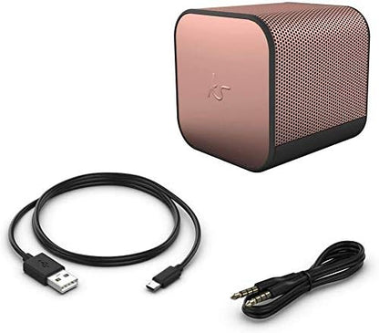 Kitsound: Boomcube 15 Speaker Bluetooth Rose Gold