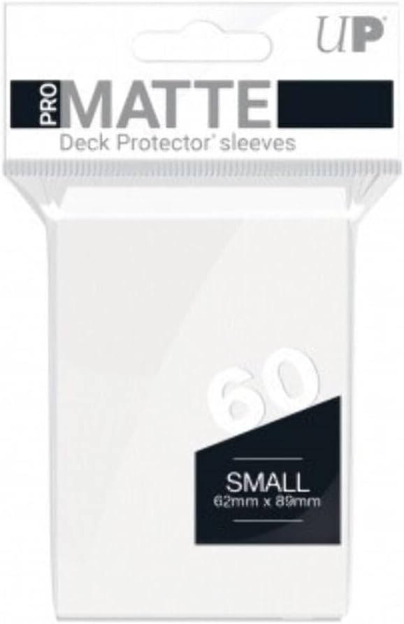 Ultra Pro - Small Pro Matte Card Sleeves 60pk - White