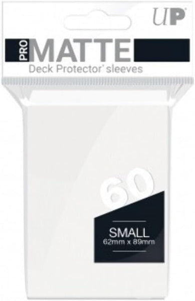 Ultra Pro - Small Pro Matte Card Sleeves 60pk - White