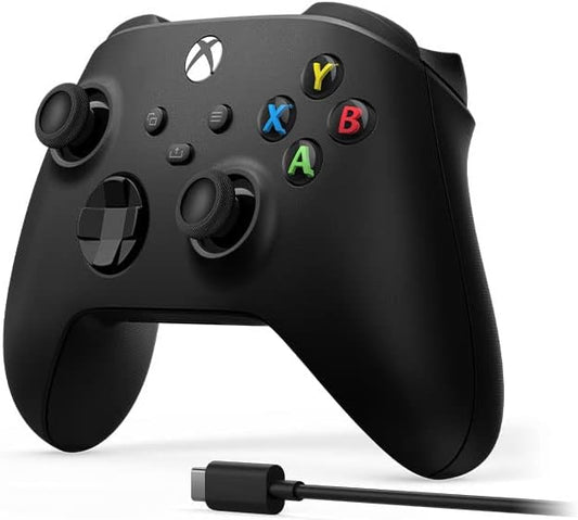 Xbox Controller: Carbon Black (Inc USB C Cable)