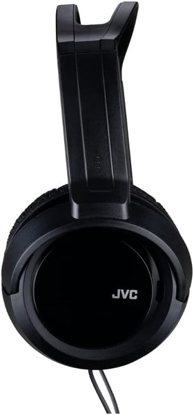 JVC Deep Base Wired Headphones Black (HARX330)
