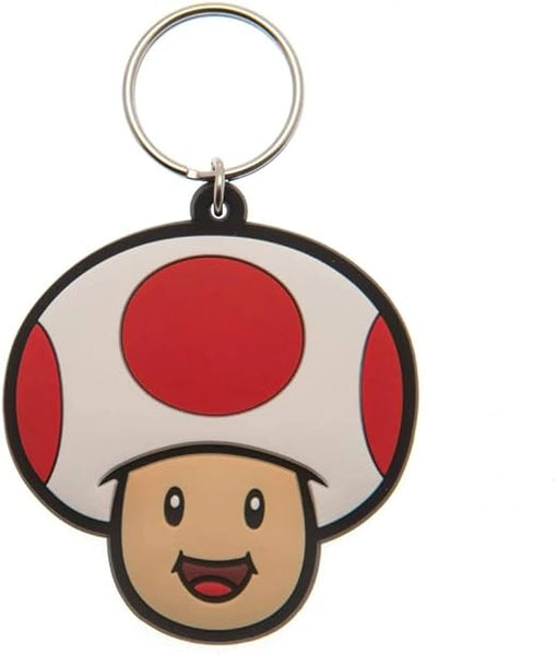 Pyramid Keychain - Nintendo Super Mario Toad