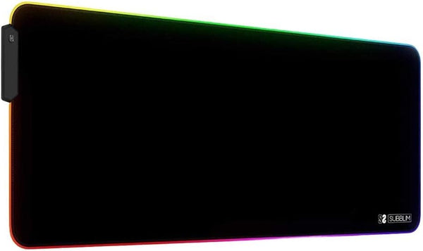 Subblim Mouse Pad Premium LED RGB Black Mouse Pad