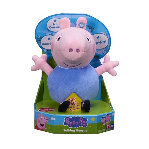 Peppa Pig Talking George Plush front view