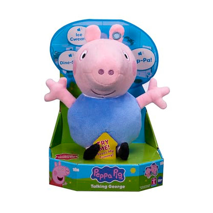 Peppa Pig Talking George Plush front view