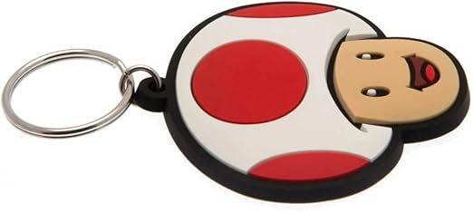 Pyramid Keychain - Nintendo Super Mario Toad