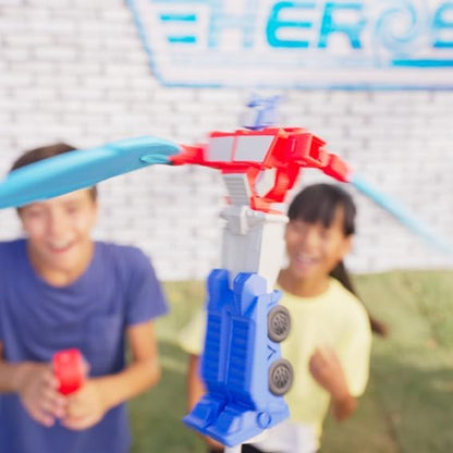 Flying Hero Optimus Prime