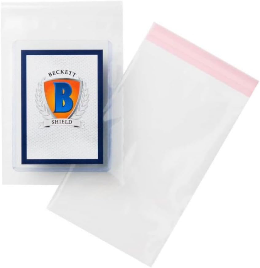 Beckett Shield Resealable Graded Card Sleeves 100 Pack