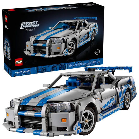 LEGO® | Technic: 2 Fast 2 Furious Nissan Skyline GT-R (R34) (42210)