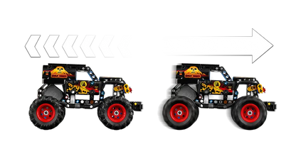 LEGO® | Technic: Monster Jam Grave Digger – Fire and Ice (42219)