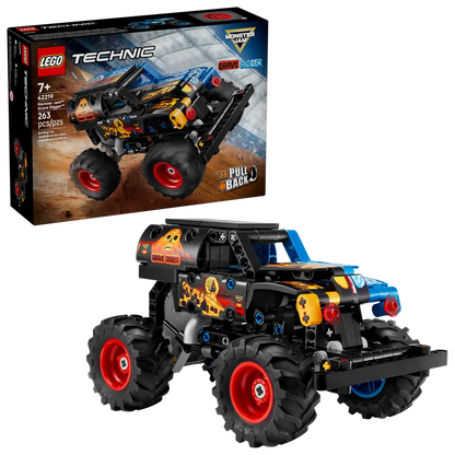 LEGO® | Technic: Monster Jam Grave Digger – Fire and Ice (42219)