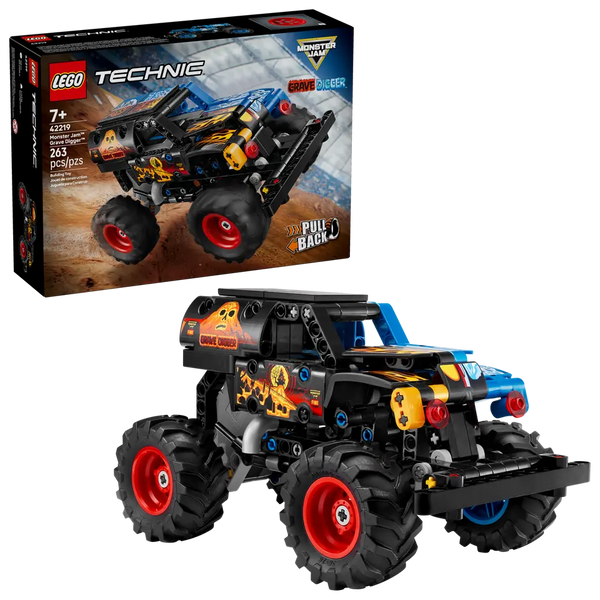 LEGO® | Technic: Monster Jam Grave Digger – Fire and Ice (42219)