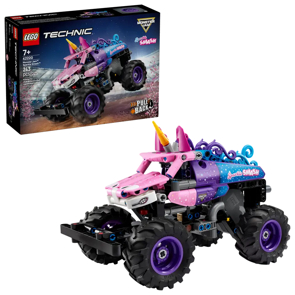 LEGO® | Technic: Monster Jam Sparkle Smash Pull-Back (42220)