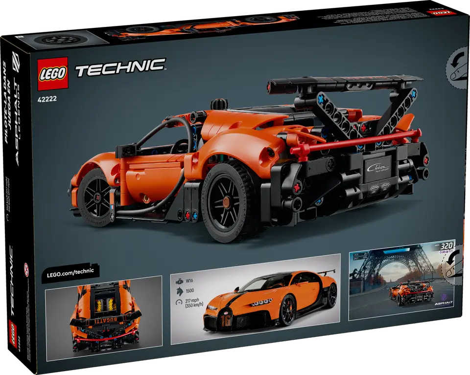 LEGO® | Technic: Bugatti Chiron Pur Sport Hypercar (42222)