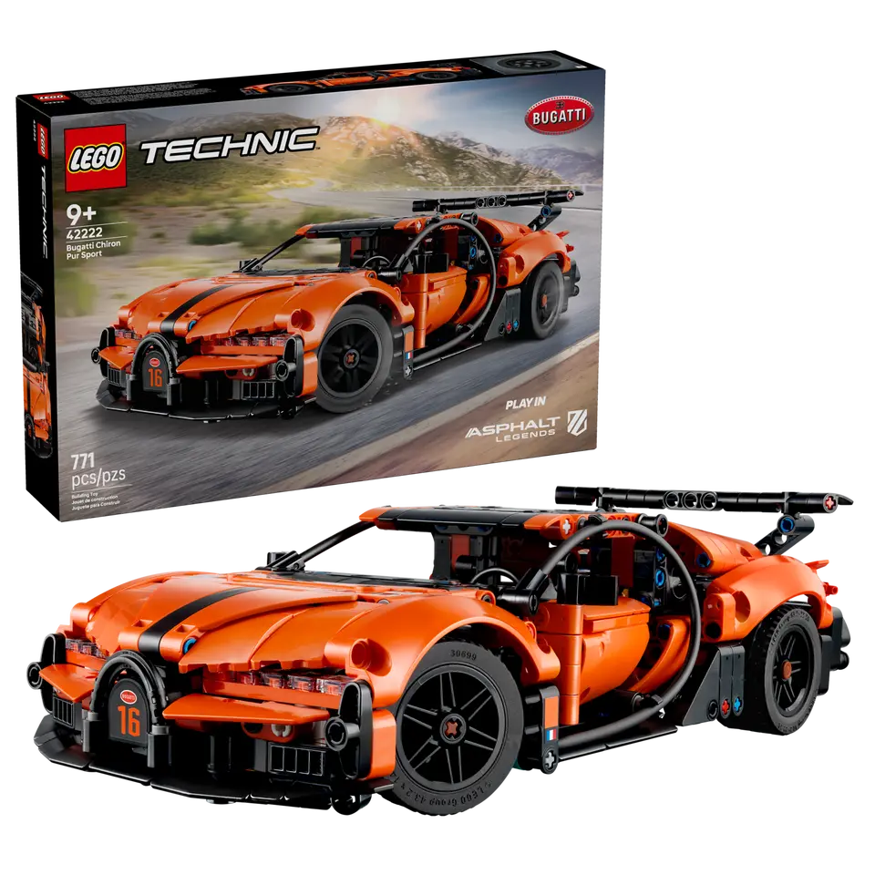 LEGO® | Technic: Bugatti Chiron Pur Sport Hypercar (42222)