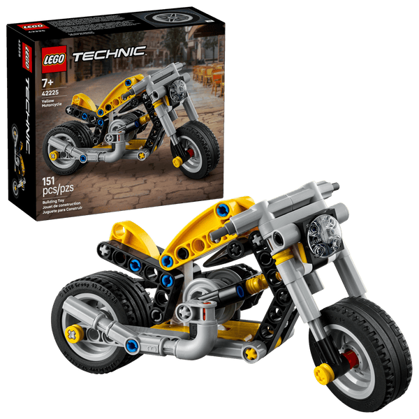 LEGO® | Technic: Yellow Motorcycle (42225)