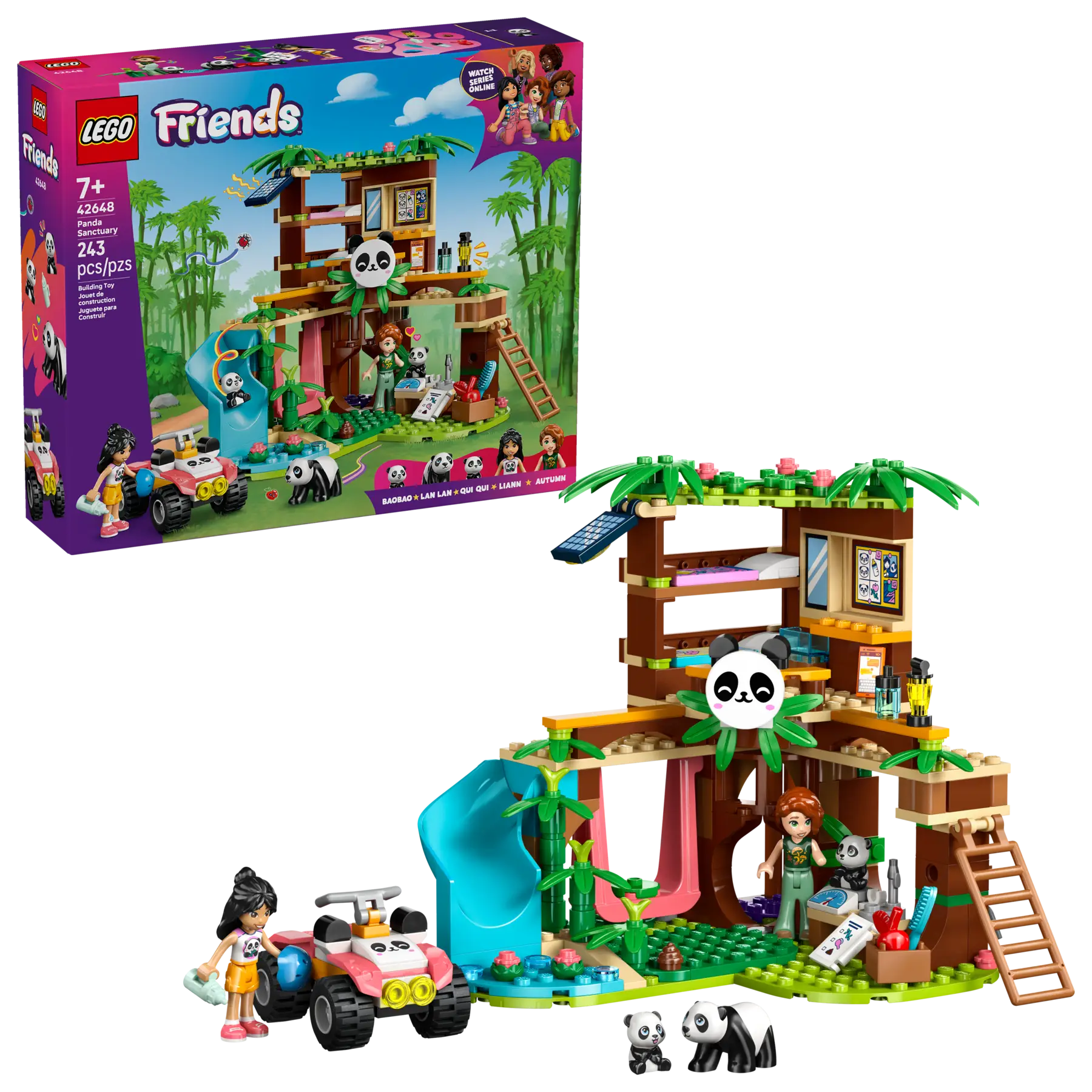 LEGO® | Friends: Panda Sanctuary Animal Care (42648)
