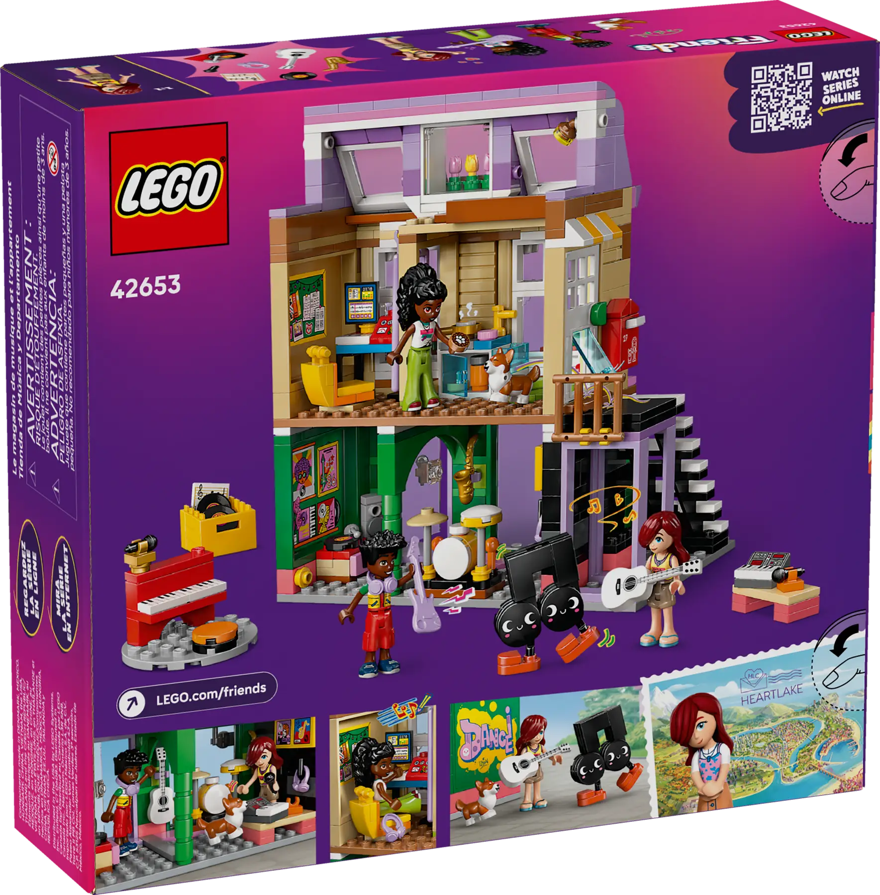 LEGO® | Friends: Music Store & Apartment (42653)