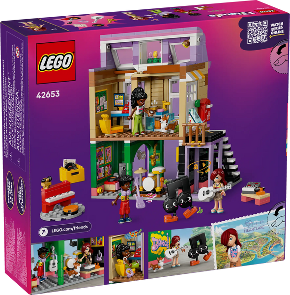 LEGO® | Friends: Music Store & Apartment (42653)
