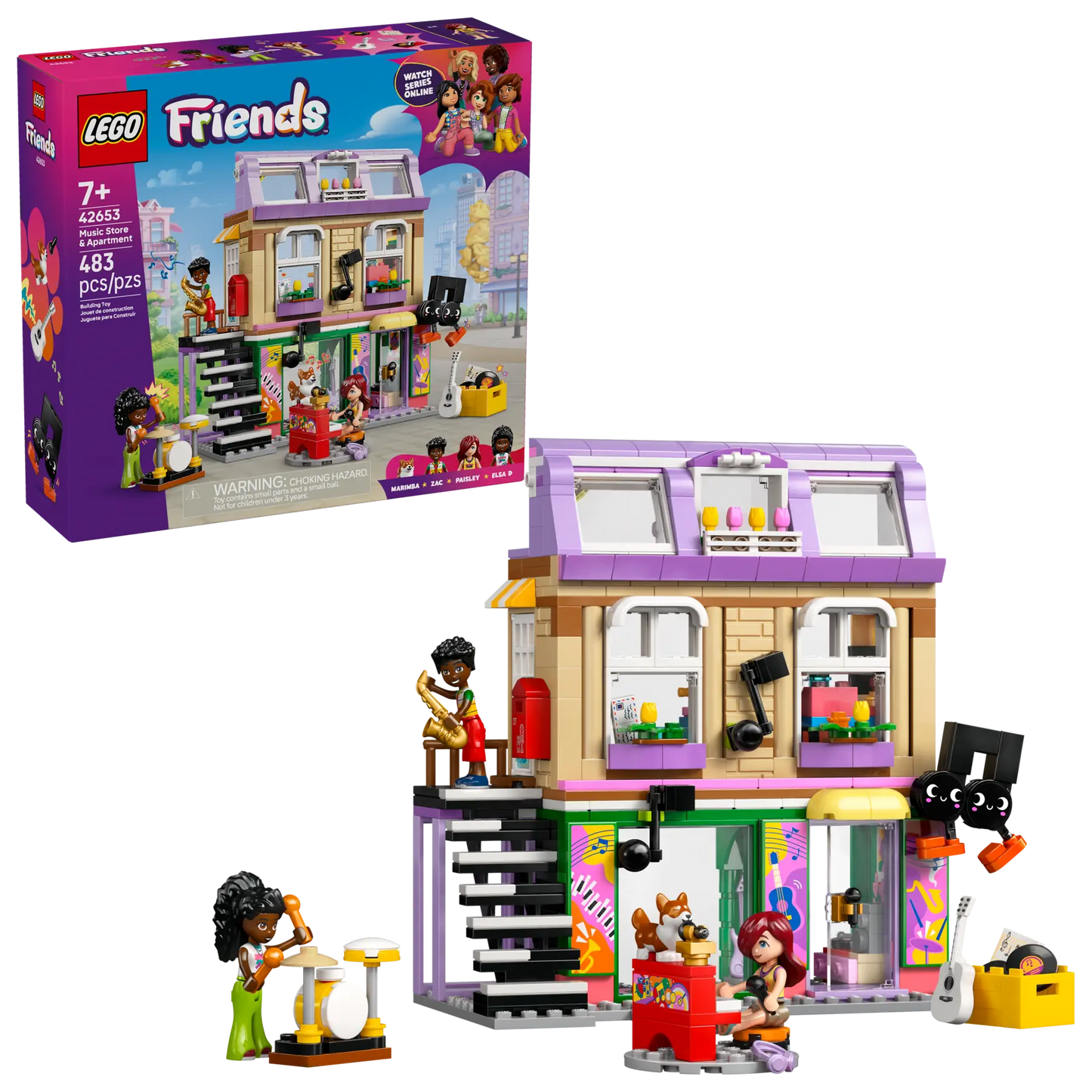 LEGO® | Friends: Music Store & Apartment (42653)