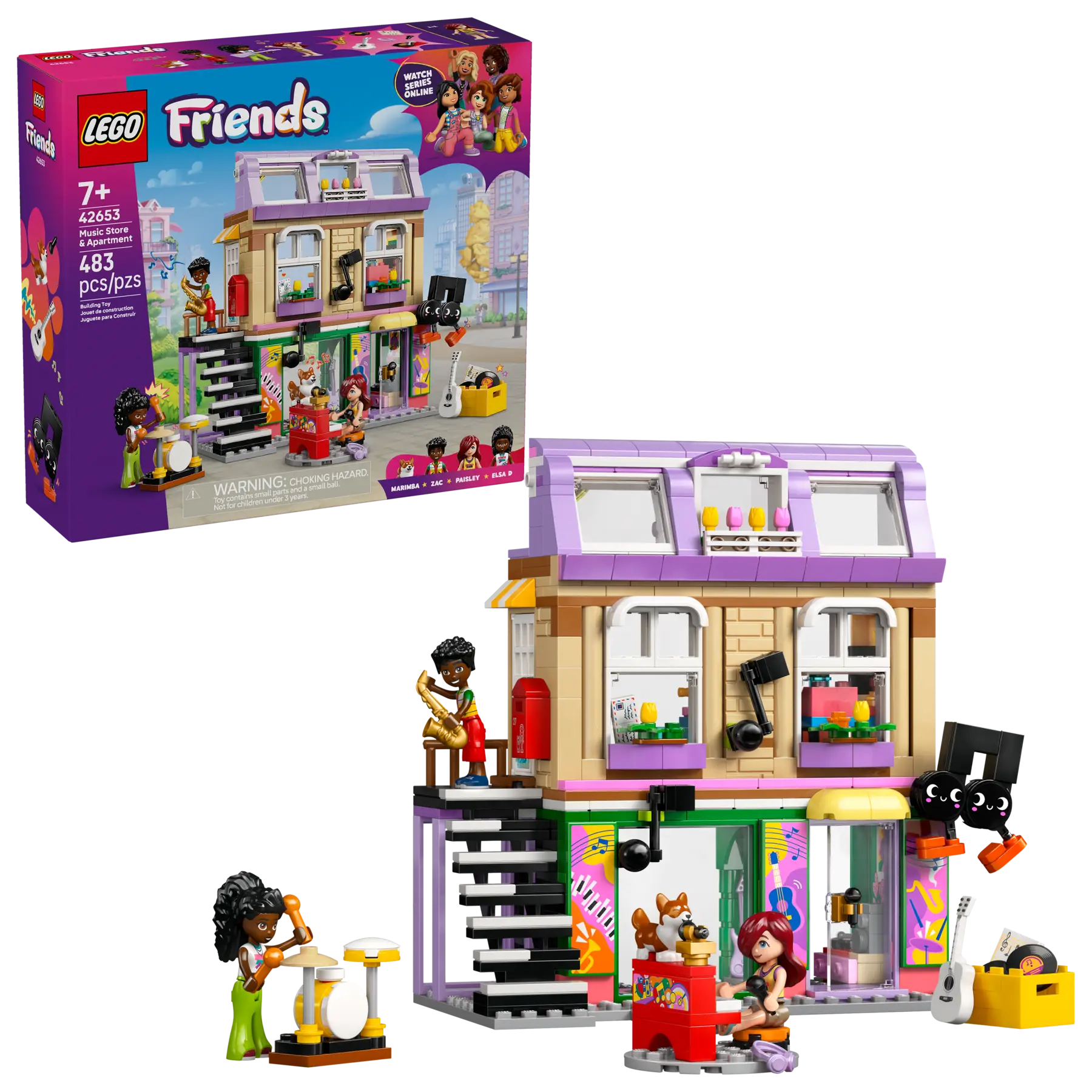 LEGO® | Friends: Music Store & Apartment (42653)