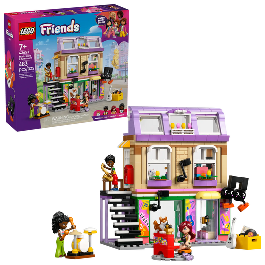 LEGO® | Friends: Music Store & Apartment (42653)