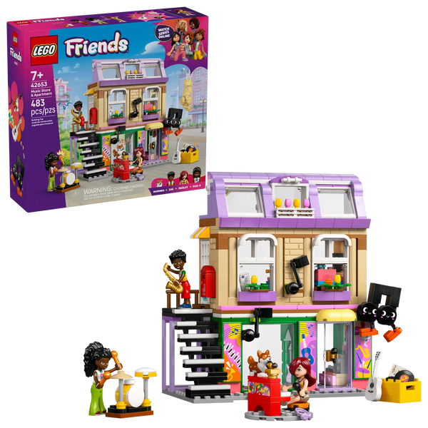 LEGO® | Friends: Music Store & Apartment (42653)