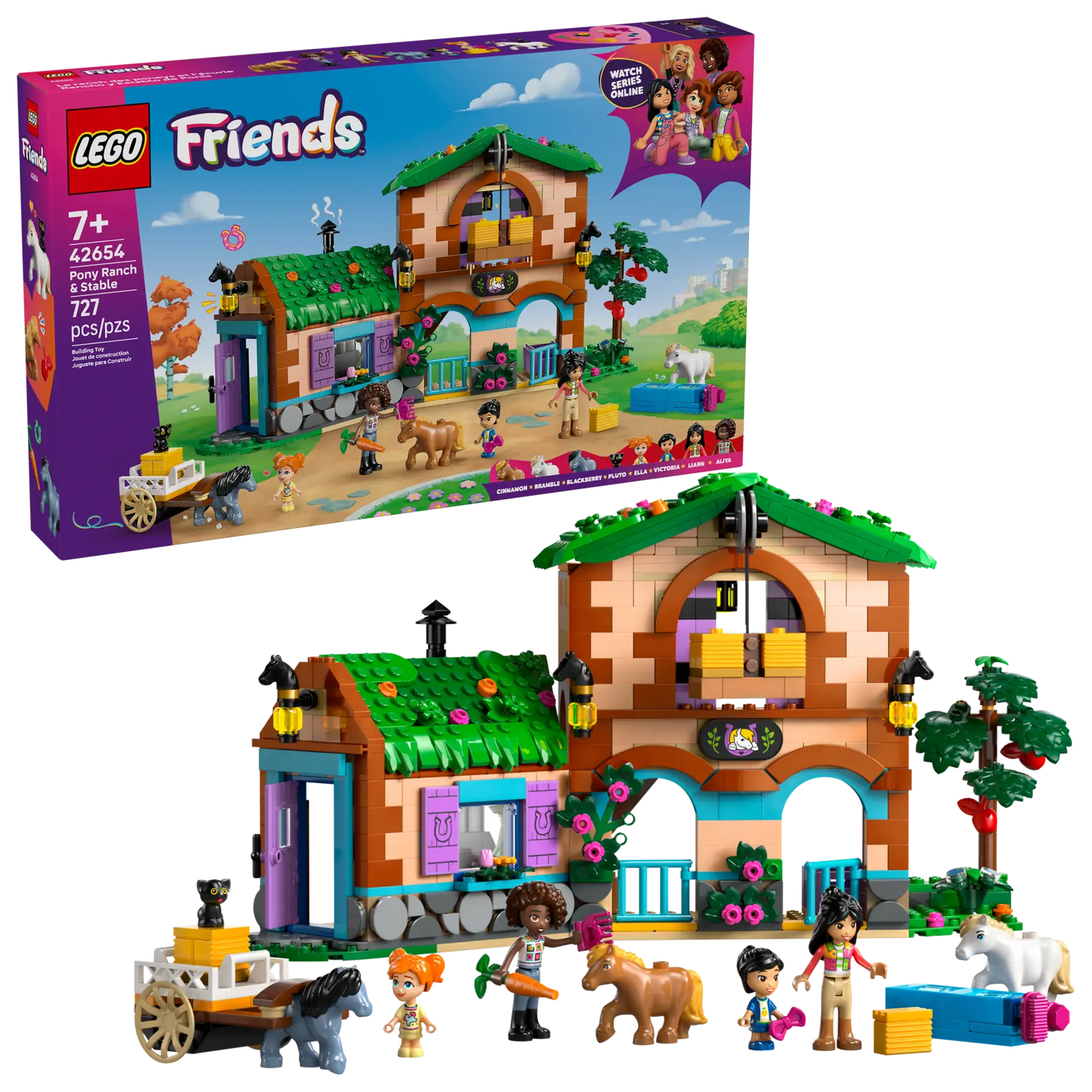 LEGO® | Friends: Pony Ranch & Stable (42654)